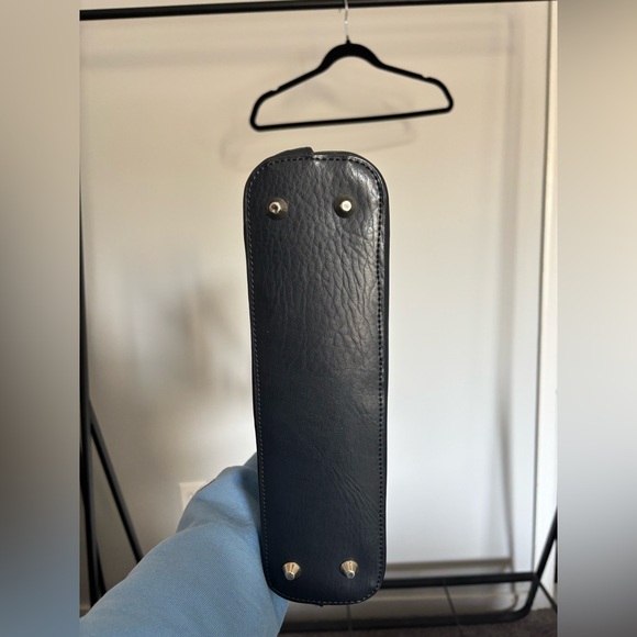 Coach Dark Blue Leather Bag - Picture 4 of 9